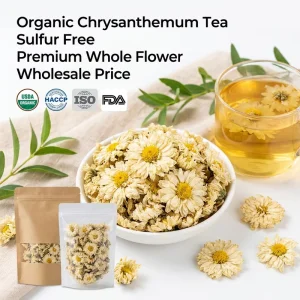 Dried Sulfur-Free Whole Rose Flower Beverage Bag