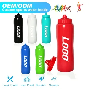 Durable Eco Friendly 1L Plastic Sports Water Bottle With BPA Free Material for Events and Daily Use