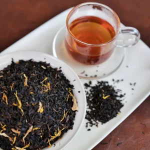 Earl Grey Black Flavor Herbal and Black Tea Premium Blooming Blend Tea Infusion Siyah Cay Slimming Black Tea