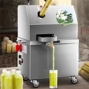 Eco Friendly Sugarcane Squeezes Machine Sugar Cane Juice Making Machine With CE Certificate