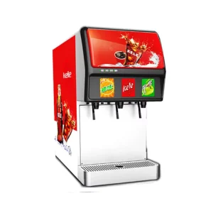 Electric 220V Automatic Soft Drink Soda Cola Fountain Vending Machine for Hotels Carbonated Sprite Beverage Production