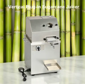 Electric Flip-top Portable 350W 220V Cane Juice Squeezer Fruit Sugar Cane Restaurant Food Shop Use