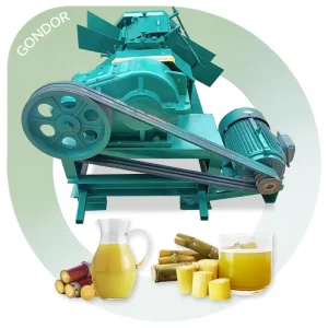 Electric Food Grade Big Sugarcane Crusher Juicer Heavy Duty Diesel Sugar Cane Milling Machine
