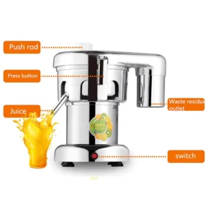 Electric Sugarcane Juicer Extractor Fruit Orange Apple Mango Juice Squeezing Extracting Machine Smart Mini Automatic