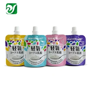 Emballage Pour Yaourt En Pot Flavor Beverage Doypack Milk Yogurt Packaging Spout Pouch