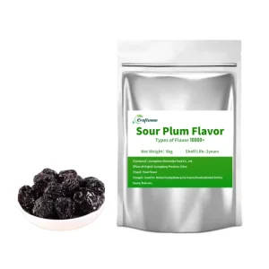 Enhance Flavor Sour Plum Flavoring Food Grade Powder for Bakery Drinks Ice Cream Candy High Quality