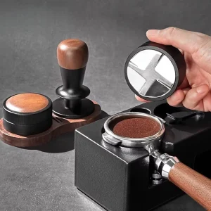 Espresso WDT Tool Four Angled Design Gravity Adaptive Espresso Distributor Compatible with 58mm Portafilter