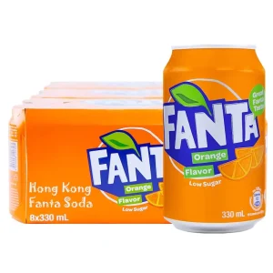 Exotic Beverage Orange Flavored Soda 330ml Carbonated Soft Drink