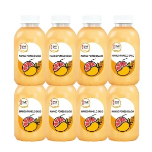 Exotic Drink Hong Kong Popular Mango Fruit Juice 230ml Mango Pomelo Sago Drink
