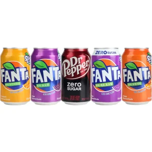 Exotic Pineapple Flavor Carbonated Drinks Orange Flavor Fenta 355ml