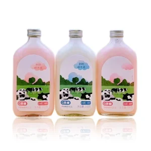 Exotic Snacks Joying Brand Plain/Strawberry Flavor Yogurt Drink 330g(Pack of 20) Health Drink Soft Drink