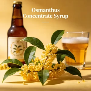 FS0601 Osmanthus Concentrated Syrup Natural Osmanthus Flavor for Craft Beer Brewing Beverage Drinks
