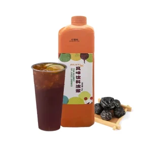 Factory 100% High Quality Bubble Tea Concentrate Sour Plum Juice Supplier