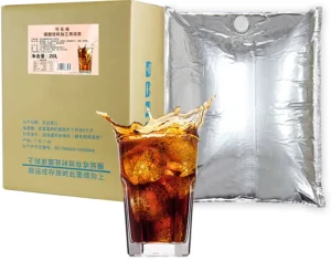Factory Custom Aseptic PE Bag in Box 5L 10L 15L 20L with Valve Tap for Post Mix Syrup Cola Dispenser Machine