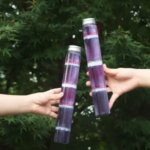 Factory Direct 400ml Sugarcane Bottle Disposable Beverage Juice Bottle with Straw