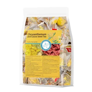 Factory Direct Chrysanthemum Wolfberry Cassia Tea Loose Herb Blend Low MOQ & OEM Packaging