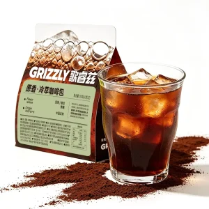 Factory Direct Fresh Ground Coffee Powder Original Aroma Cold Brew Coffee Bags 60g*2 Commercial OEM Private Label