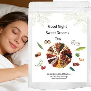 Factory Direct Good Night Sweet Dreams Tea 200g Pack of 20 Tea Bags Natural Herbal Tea for Relaxation & Nighttime Calm