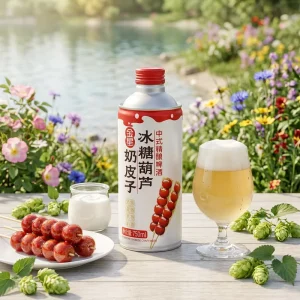 Factory Direct Milk Skin Hawthorn Chinese Craft Beer Canned Bottle 750mL Alcoholic Beverage Bulk Supply Award winning