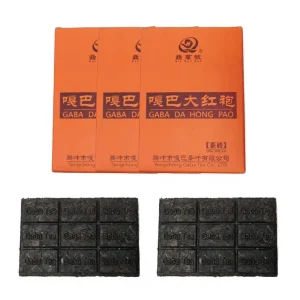 Factory Direct New Dahongpao Compressed Tea Brick 100g Rich Aroma Fermented Wuyi Oolong Low MOQ OEM