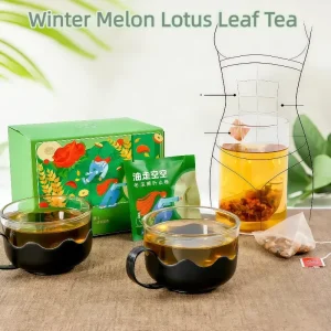 Factory Direct Organic Chinese Herbal Detox Tea Winter Melon Cassia Seed Lotus Leaf Hawthorn Bagged for Slimmer Figure