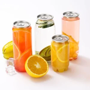 Factory Direct Sale Custom Logo PET Beverage Containers Pull Ring Pop Cans for Coffee Tea Juice Ice Cream Cake Aluminum