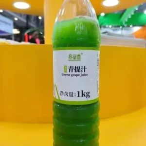Factory Direct Sale Green Grape Juice Sweet and Refreshing in Cake Shop Coffee Shop
