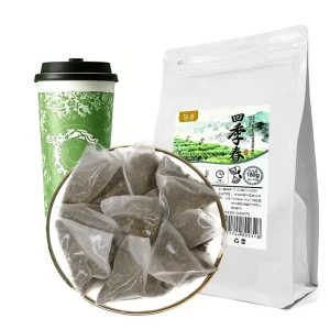 Factory Direct Sales YUN QI Brand Grade Four Seasons Spring Oolong Tea Bags 6g*30 Bags Triangle bag For Restaurants