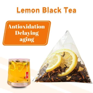 Factory DirectWholesale High Mountain Lemon Black Tea Vitamin Rich Antioxidant Thirst Quenching Digestive Support Immune Support