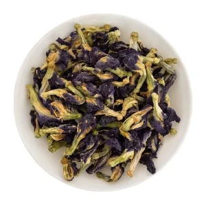Factory Manufactures Herbal Tea Natural Dried Flower Tea Blue Butterfly Pea Tea With Private Label
