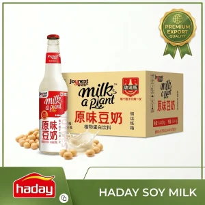 Factory OEM Custom Private Label Soy Milk Soft Drinks 268g Bottles Delicious Soy Milk Beverage Custom Logo