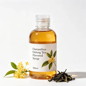 Factory Osmanthus Oolong Tea Flavored Syrup Natural Extract Flavoring for Beverages and Food