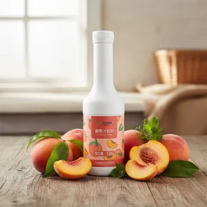 Factory Peach Juice Beverage for Beverage Manufacturer Bulk Supply
