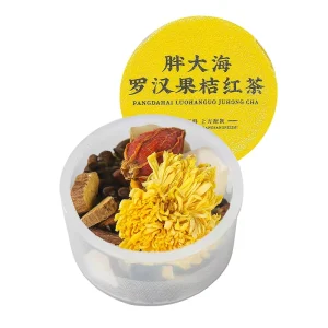 Factory Scaphium Lychnophorum Siraitia Grosvenorii and Exocarpium Citri Rubrum Intestinal Cleansing Slimming Tea