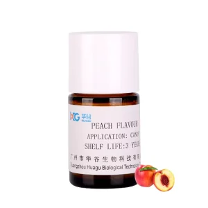 Factory-Supplied High Concentrated Peach Flavor Popular Food Flavours for Juice & Candy