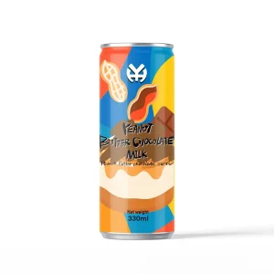 Factory Supply 330ML New Flavor Nuts Custom Logo Plant-Based Protein Beverage in Aluminum Cans