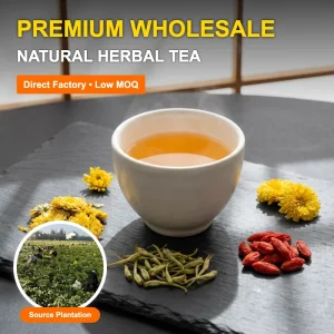 Factory Supply Dried Chrysanthemum Honeysuckle Wolfberry Loose Leaf Herbal Tea