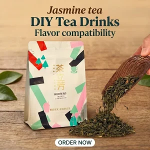 Factory Supply Natural Dried Premium Flower Flavor Leaves OEM High End Package Organic Loose Tea New Bag Jasmine Tea
