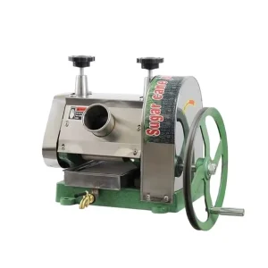 Factory Wheel Operate Small Business Sugar Cane Juicer Sugarcane Mill Use Stainless Steel Manual Sugarcane Juicing Machine