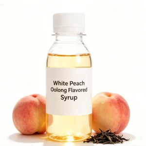 Factory White Peach Oolong Flavored Syrup Natural Extract Flavoring for Beverages & Food