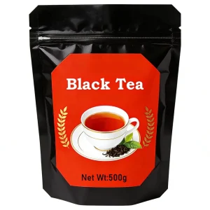 Factory customized 500 g bagged black tea fresh bulk tea