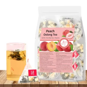 Fast Delivery Peach Oolong Tea Bags 30 Bags Supports Digestive Vitality Refreshes and Has a Rich Fragrance