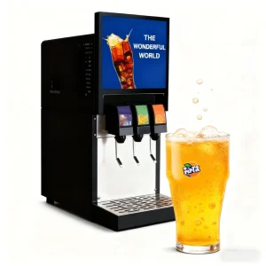 Fast Food Shop Used Cola Soda Fountain Machine Ice Cola Maker Dispenser Soda Cola Carbonated Beverage Dispenser