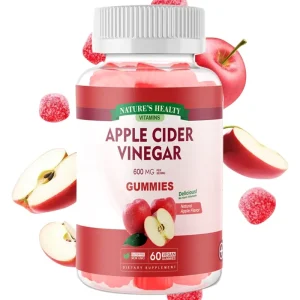 Fat Burner Green Apple Cider Nutrition Support Natural Apple Cider Vinegar Gummies