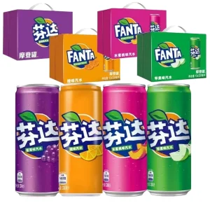 Fenta Soft Drinks Carbonated Beverages Fruit-flavored Canned Exotic Drinks 330ml
