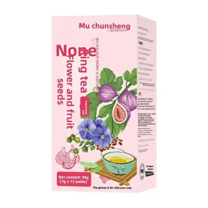Fig Seed Cycle Flower Tea Blend Goddess Wellness 84g Individually Packaged Factory Direct Drop Shipping Available