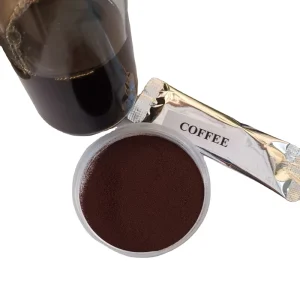Fitness Training Black Coffee Powder Cold Extract High Coffeine for Slimming OEM Service