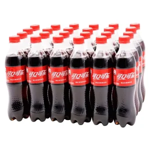 Flavored Cola 500ML Low Fat Diet Carbonated Soft Drinks Box Packaging