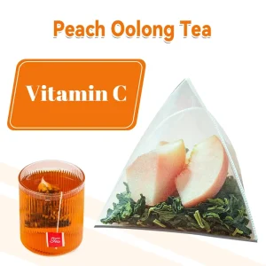 Flavorful Peach Oolong Tea Healthy Tea Combination in Bulk Packaging Specialty Health Tea Bag