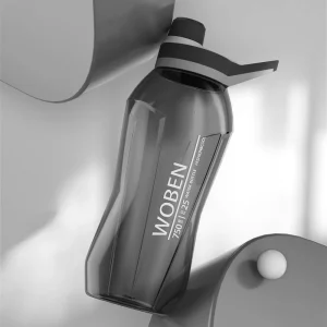 Food-Grade BPA-Free Leak-Proof Screw Cap Comfort Grip Botellas De Agua Water Bottle for Gym Manufacturer